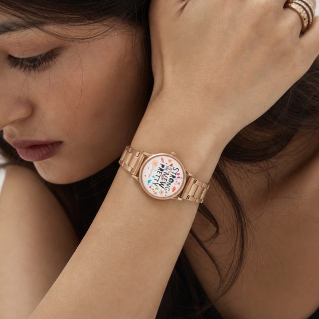 TEAL by Chumbak Strong is the new pretty Watch,Metal link Strap by Chumbak