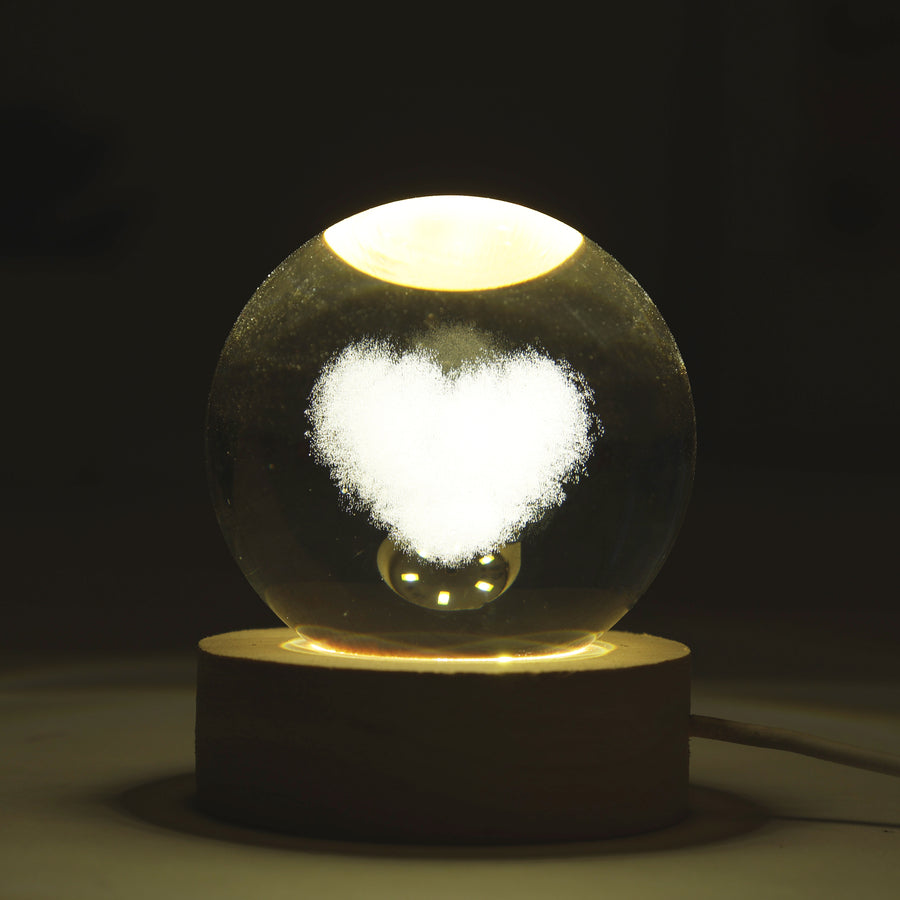 Heart Globe Lamp alternate view